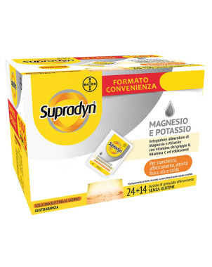 Supradyn Magnesio e Potassio per stanchezza affaticamento, attività fisica, afa e caldo