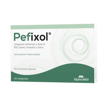 Pefixol 20 compresse rivestite integratore alimentare utile per la funzione digestiva