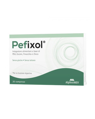 Pefixol 20 compresse rivestite integratore alimentare utile per la funzione digestiva