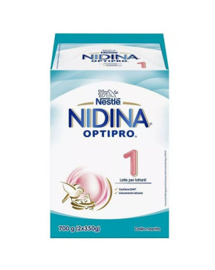 Nestlé Nidina 1 Optipro latte polvere per lattanti
dalla nascita
contiene DHA | unicamente lattosio