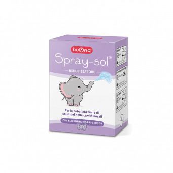 Bon nébuliseur Spray-sol Convient pour nébuliser des solutions dans les cavités nasales
avec couvercle de seringue éléphant