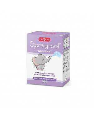 Buen nebulizador Spray-sol Adecuado para nebulizar soluciones en las cavidades nasales.
con tapa de jeringa de elefante