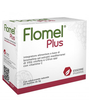 Flomel Plus 20 bustine iIntegratore alimentare favorisce la funzionalità del microcircolo venoso