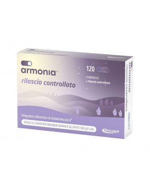 Integratore alimentare di melatonina pura
Riduce il tempo per prendere sonno e gli effetti del jet lag