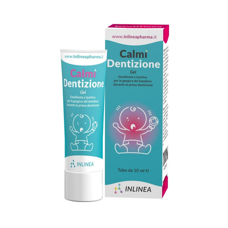Calmì dentizione gel 10 ml emolliente e lenitivo per le gengive del bambino durante la prima dentizione