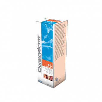 Clorexyderm 4% solution pour chiens et chats 100 ml
