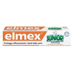 Elmex
junior
dentifricio con fluoruro amminico
Protegge efficacemente i denti dalla caria
