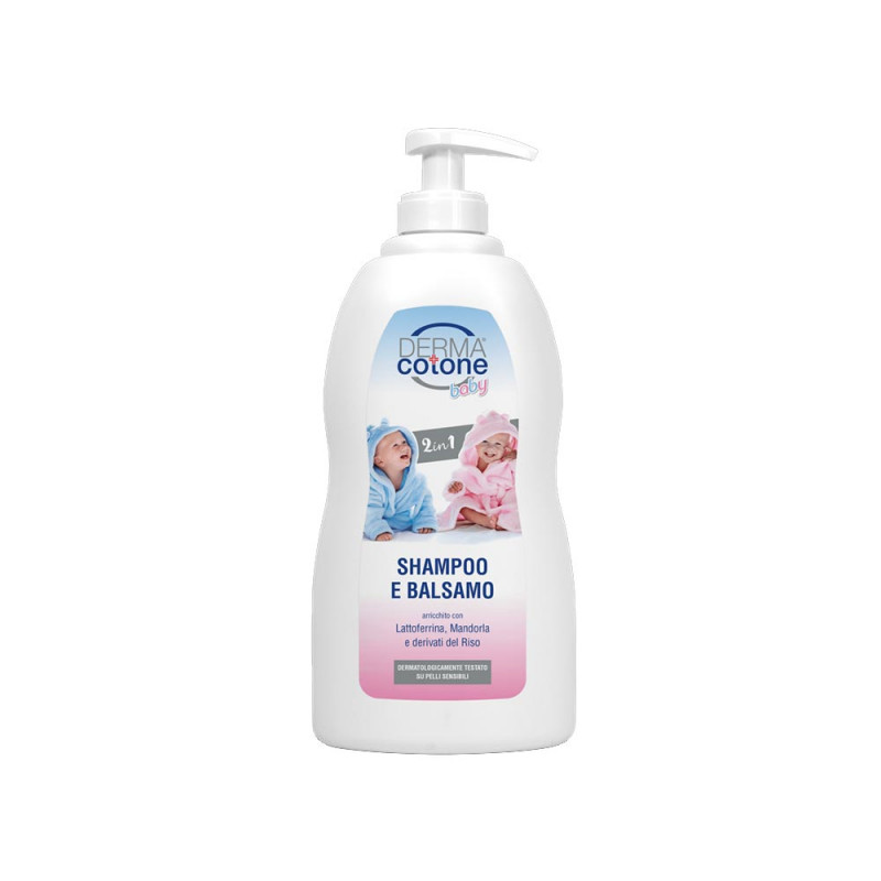 Dermacotone Baby shampoo and conditioner for cleansing baby's hair