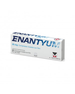 Enantyum 25 mg 20 compresse indicato per il trattamento sintomatico di breve durata del dolore