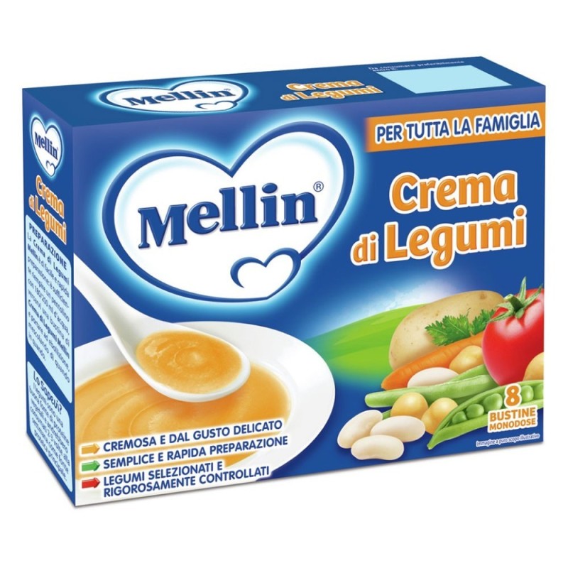 Mellin
Crema di legumi
per tutta la famiglia