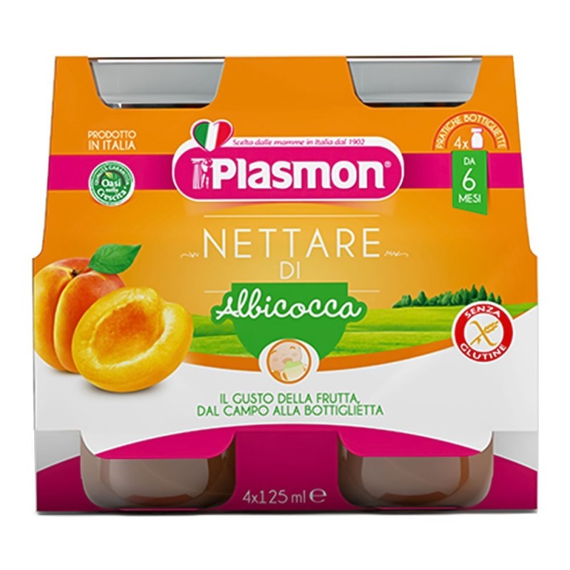 Plasmon
Nettare
di Albicocca
il gusto della frutta, dal campo alla bottiglietta
6 mesi+