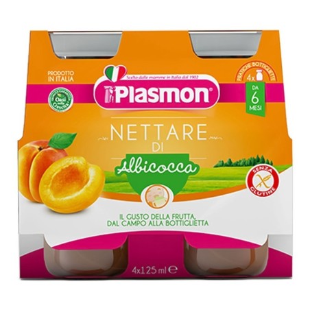Plasmon
Nettare
di Albicocca
il gusto della frutta, dal campo alla bottiglietta
6 mesi+