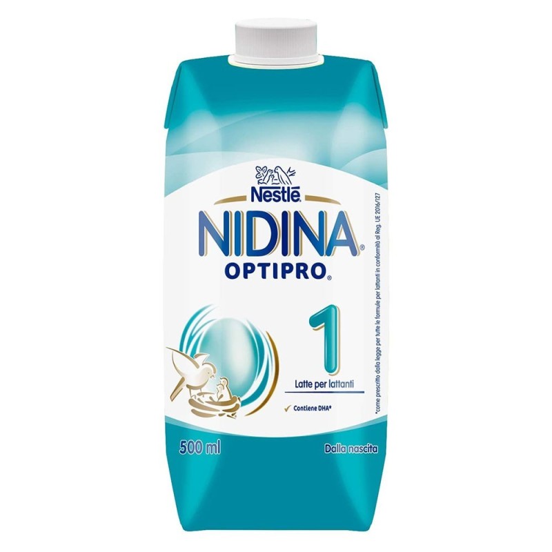 Nidina
optipro 1
latte liquido per lattanti
Brick da 500 ml