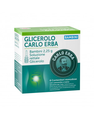 Glycerin Carlo Erba Kinder 2,25 g 6 Behälter