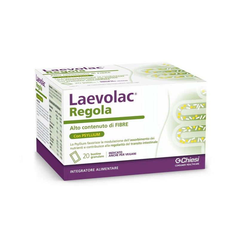 Lo Psyllium favorisce la modulazione dell'assorbimento dei nutrienti e contribuisce alla regolarità del transito intestinale