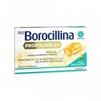 NeoBorocillina Propolmiele 16 tablets