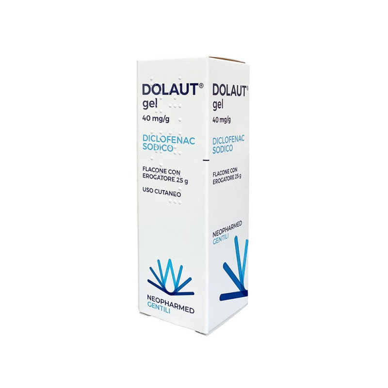 Dolaut gel spray 25 g indicato per il trattamento locale di stati dolorosi e flogistici