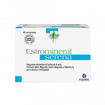Estromeral Serena 40 Tabletten Nahrungsergänzungsmittel für Frauen in den Wechseljahren