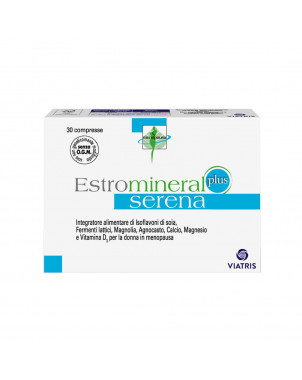 Estromeral Serena Plus Nahrungsergänzungsmittel zur Linderung der Symptome der Menopause