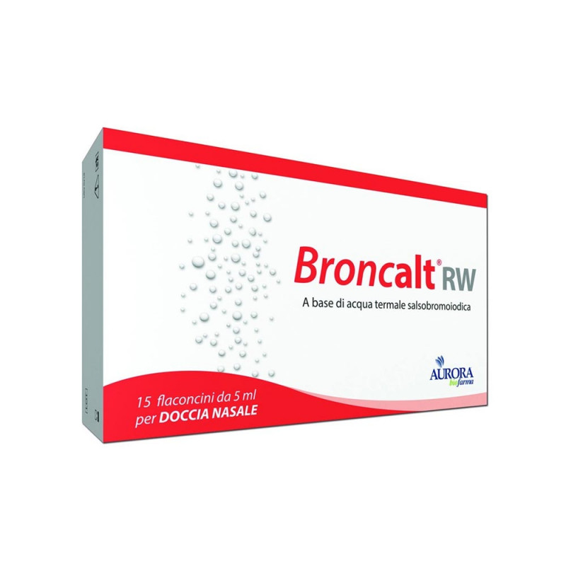 Broncalt RW 15 flaconcini utile per l’igiene nasale quotidiana
