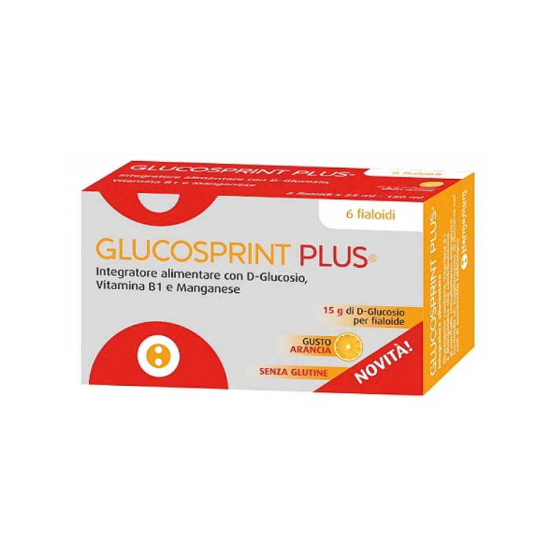 Glucosprint plus orange 6 vials