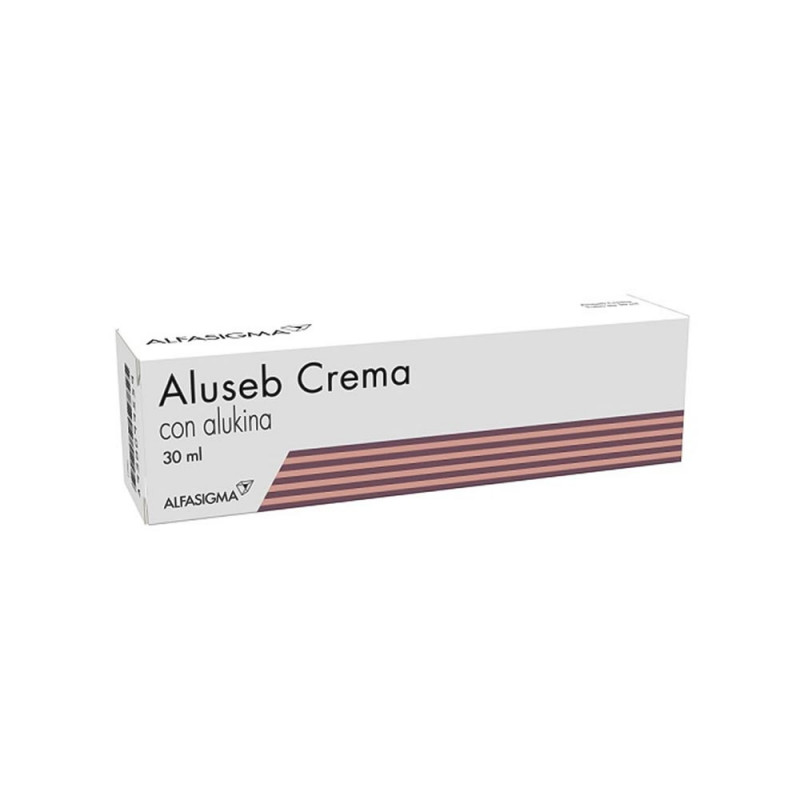 Aluseb crema 30 ml ad azione astringente, sebostatica, lenitiva, emolliente ed antiossidante