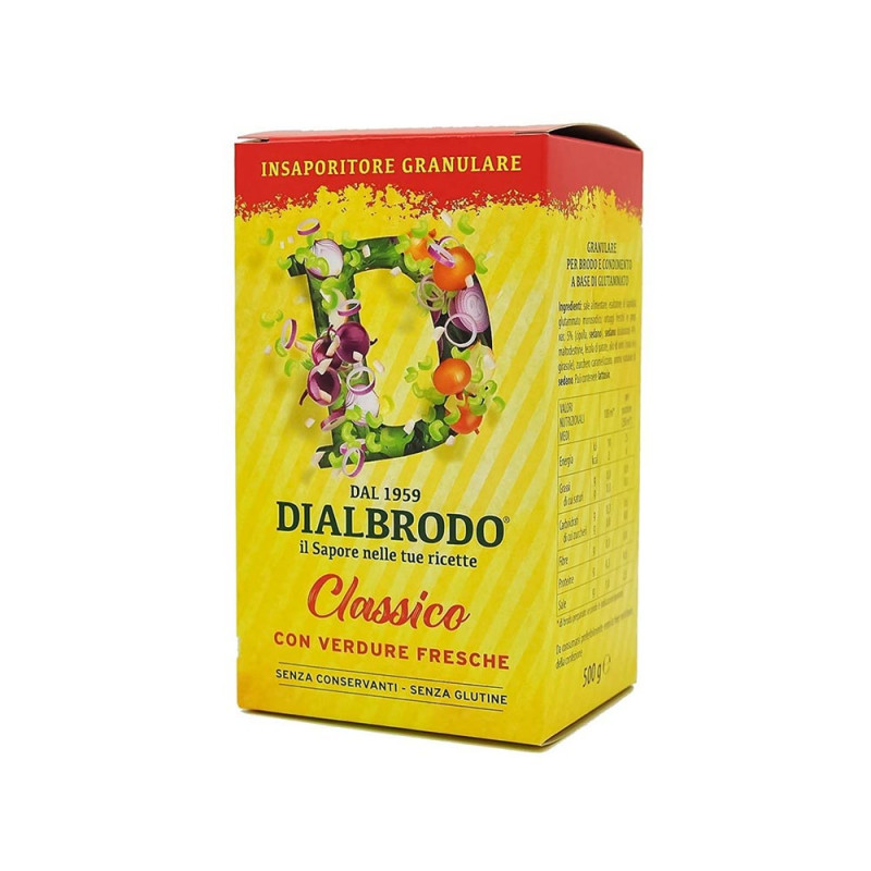 Dialbrodo classico 500 g ideale per insaporire brodi