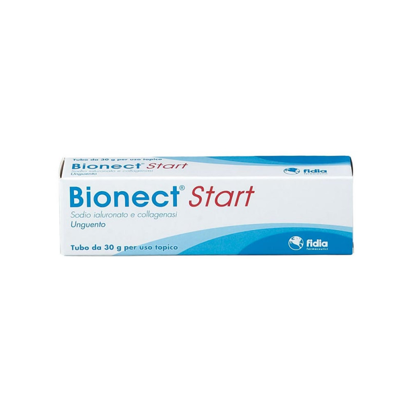 Bionect start unguento 30 g utile per favorire il processo di guarigione delle ferite