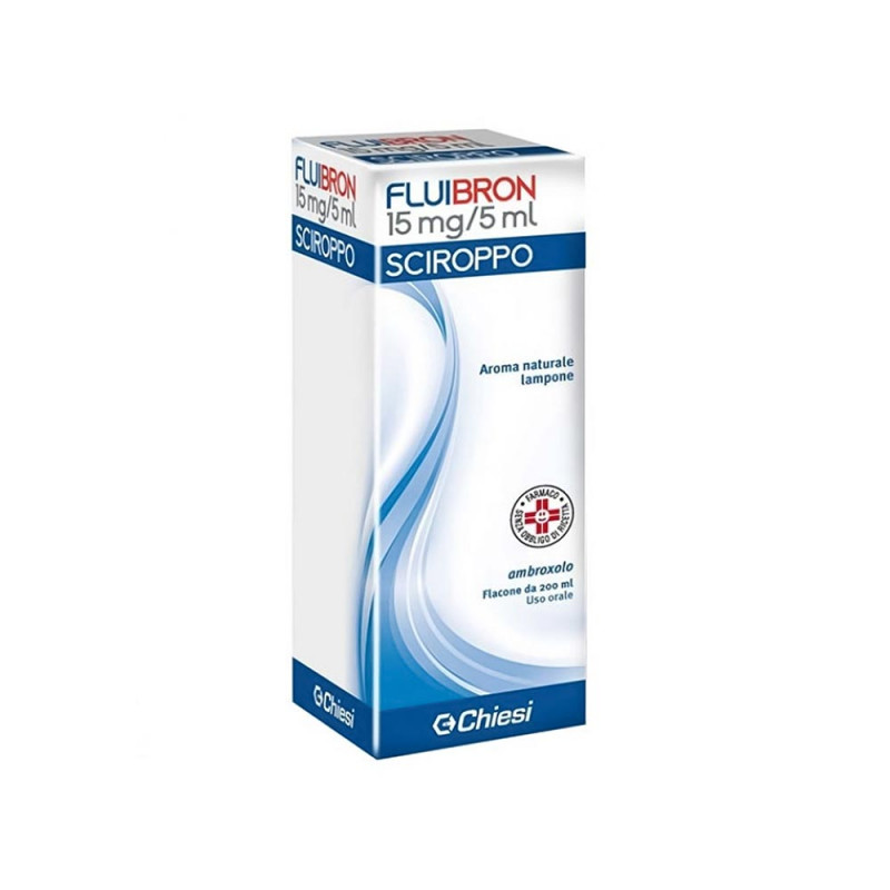 Sirop Fluibron 200 ml indiqué en cas de maladies aiguës des voies respiratoires
