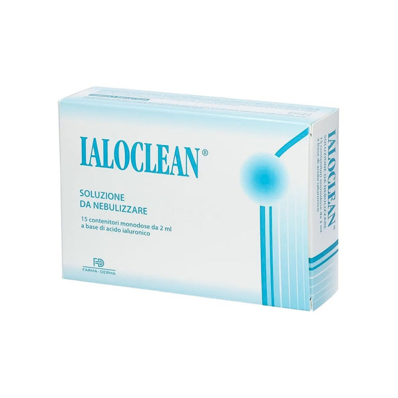 Ialoclean solución spray 15 viales indicado como coadyuvante en enfermedades del tracto respiratorio