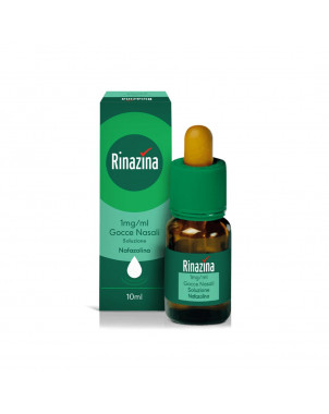 Rinazina Gocce Nasali 10 ml efficace nel trattamento della congestione nasale a breve termine