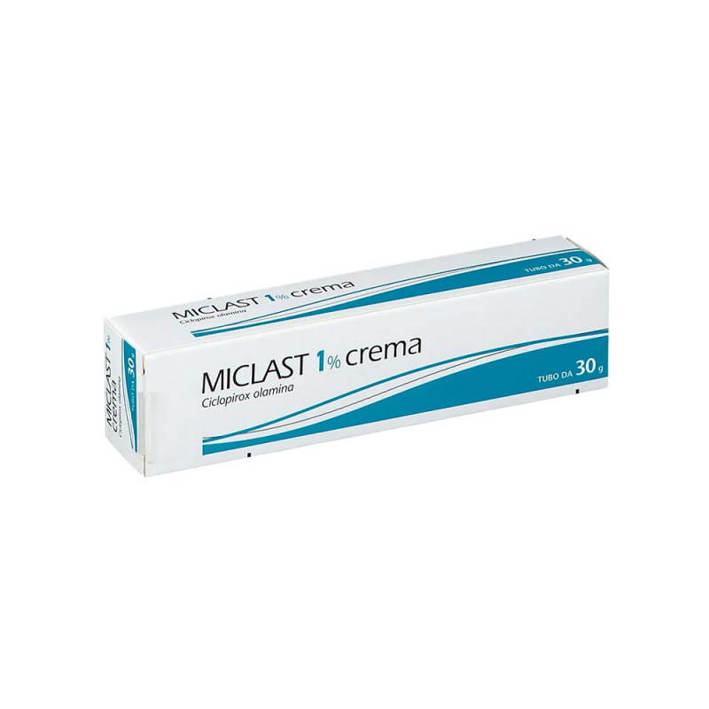 Miclast 1% crema 30 g indicado en el tratamiento de las micosis cutáneas producidas por hongos sensibles