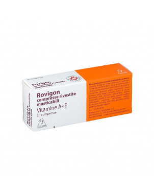 Rovigon 30 comprimidos indicado en estados carenciales por malabsorción y desnutrición