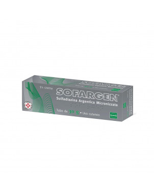 Sofargen 1 % Creme 30 g angezeigt bei Verbrennungen, Krampfadern und Dekubitus
