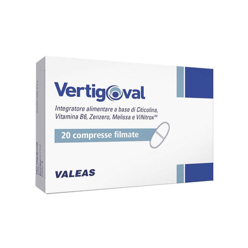 Vertigoval 20 comprimidos complemento alimenticio