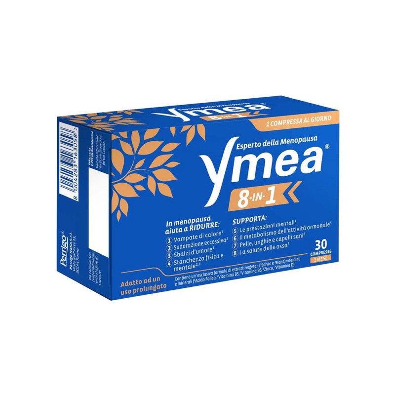Ymea 8 en 1 Complément alimentaire de 30 comprimés indiqué pour les troubles les plus fréquents de la ménopause