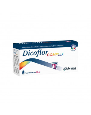 Dicoflor Complex 12 flaconcini integratore alimentare indicato per favorire l’equilibrio della flora batterica intestinale