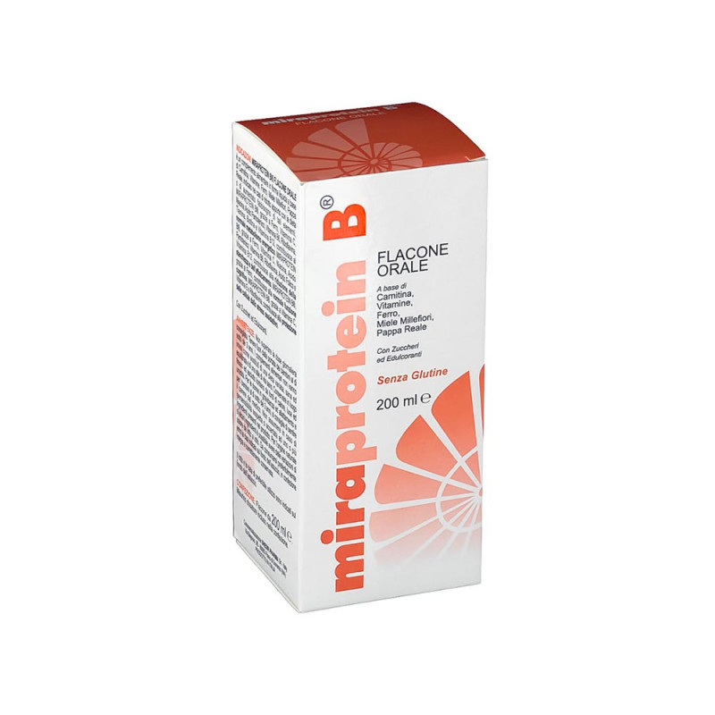 Miraprotein B Sirup 200 ml trägt zur Verringerung von Müdigkeit und Erschöpfung bei