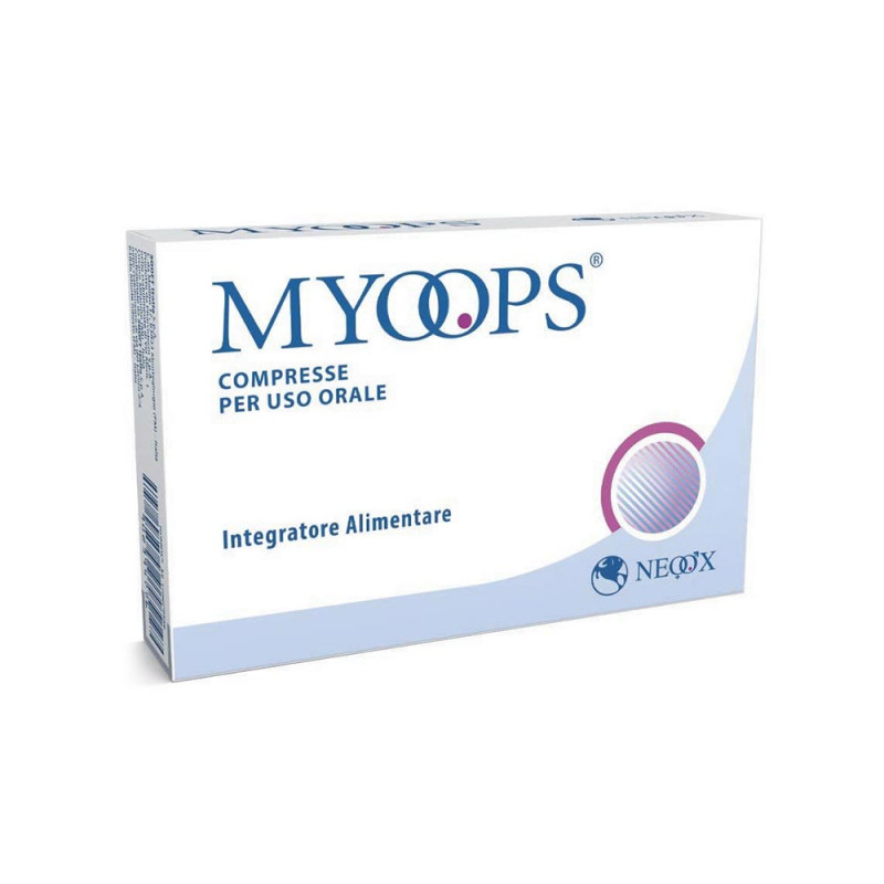 Myoops 15 Tabletten Trägt zur Aufrechterhaltung einer effektiven Sehaktivität und zum Schutz vor oxidativem Stress bei