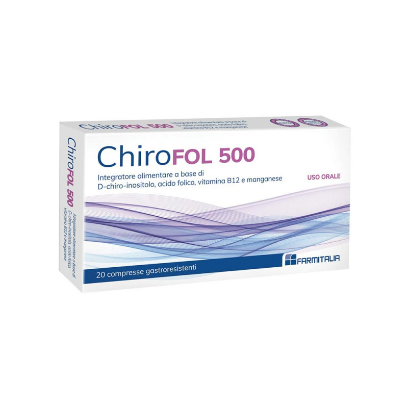 Chirofol 500 20 comprimés
