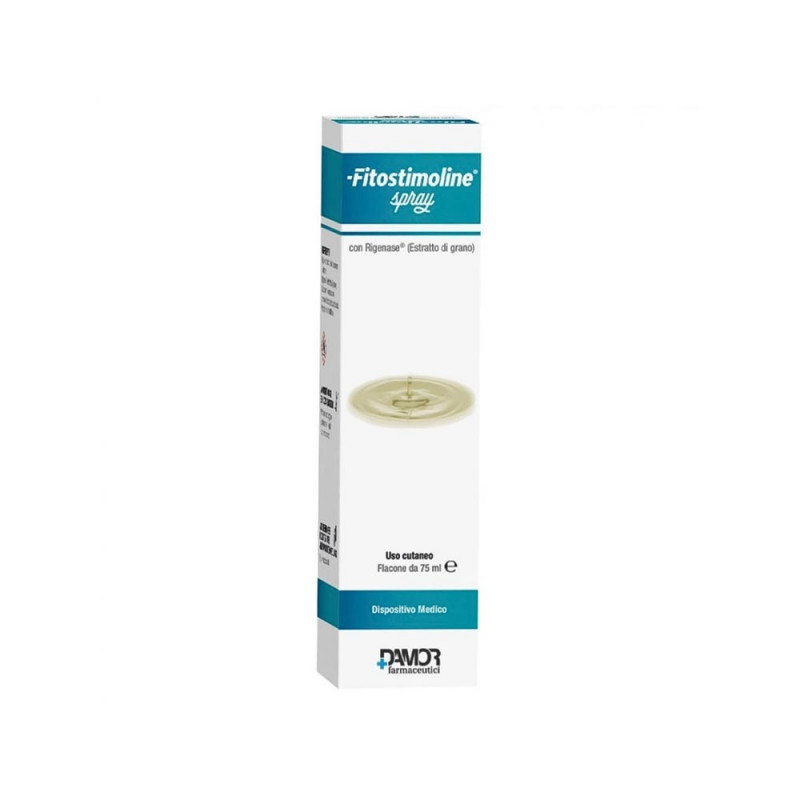 Fitostimolina spray 75 ml Indicado para el tratamiento de úlceras, llagas, heridas, quemaduras.
