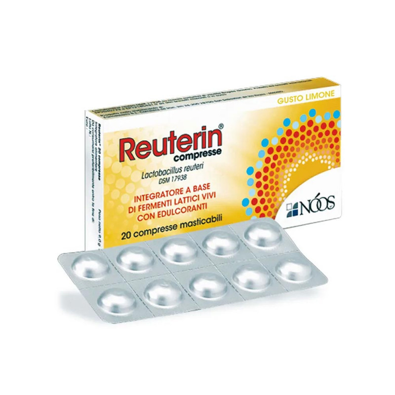 Reuterin 20 comprimés Supplément à base de ferments lactiques vivants