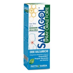 Sanagol
Spray Orale Forte
Erbe Balsamiche
Con timo per il Benessere della gola