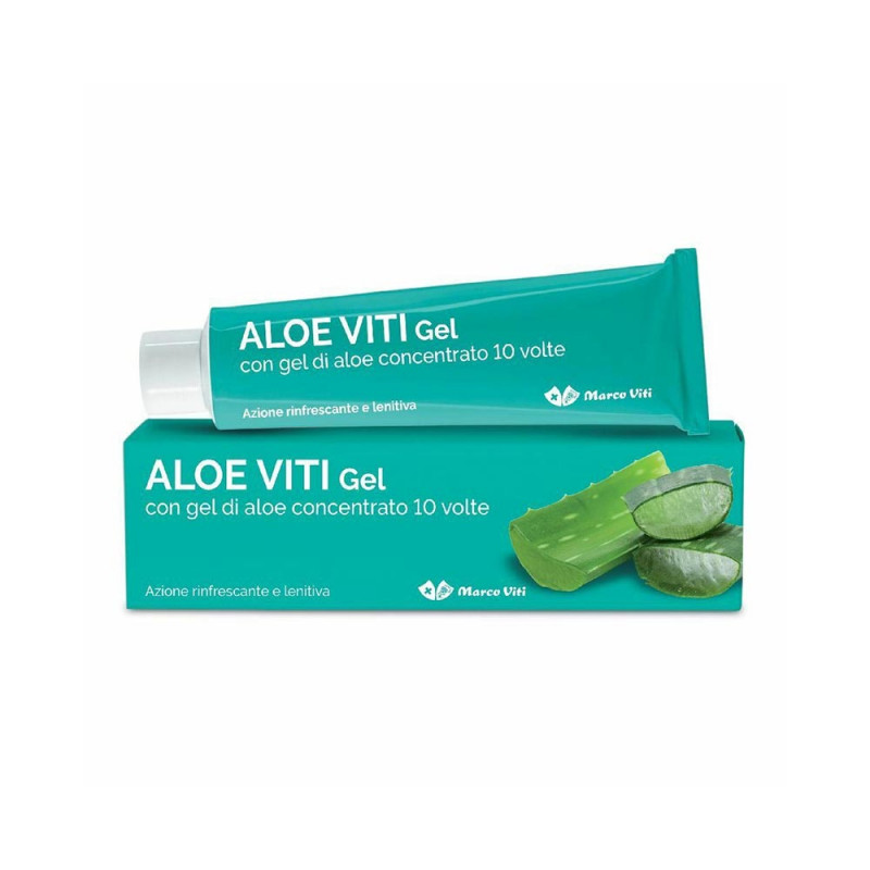 Aloe VITI gel 100 ml Azione rinfrescante e lenitiva con gel di aloe concentrato 10 volte