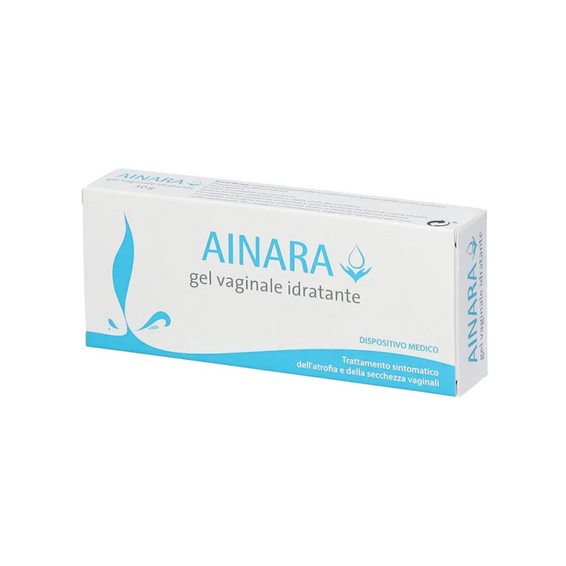 Ainara Moisturizing Vaginal Gel Symptomatic Treatment of Vaginal Atrophy and Dryness