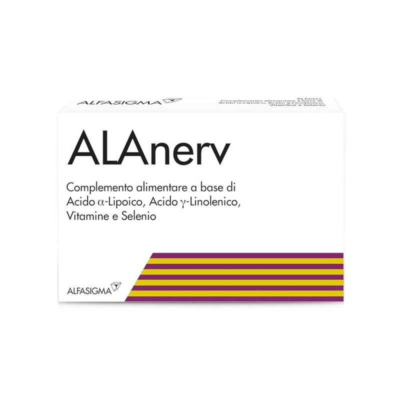 Alanerv 20 cápsulas Complemento alimenticio que contribuye al funcionamiento normal del sistema.