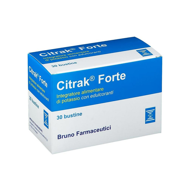 Citrak forte 30 bustine Integratore alimentare di potassio