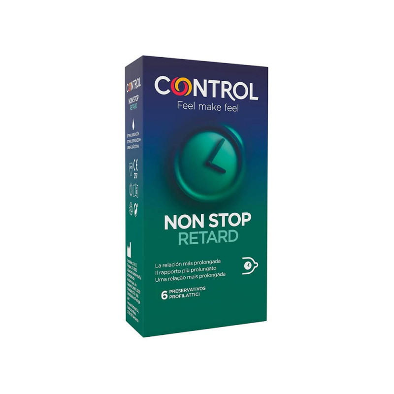 Control non stop retard profilattico 6 pezzi