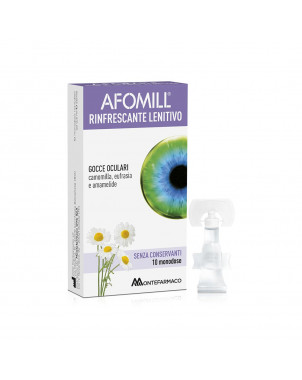 Afomill rafraîchissant apaisant Collyre rafraîchissant pour les yeux fatigués et stressés