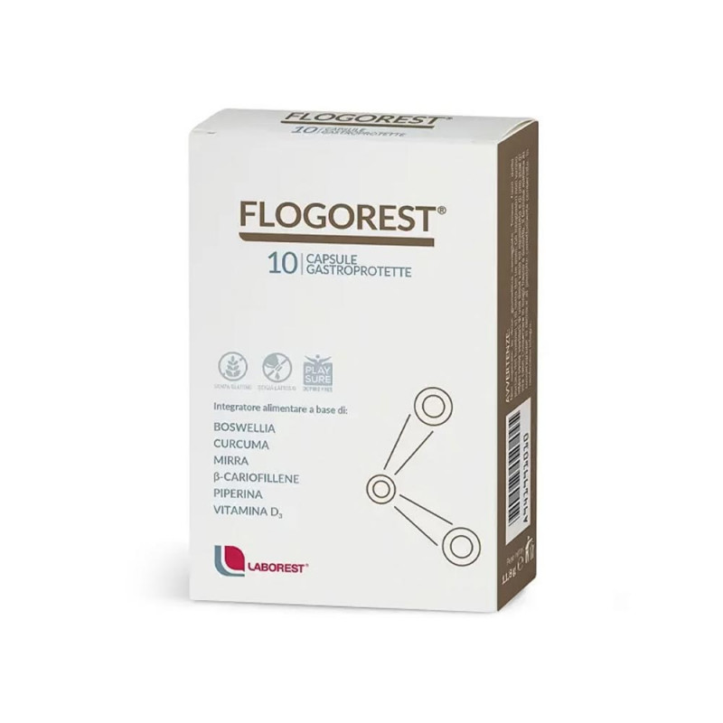 Flogorest 10 cápsulas